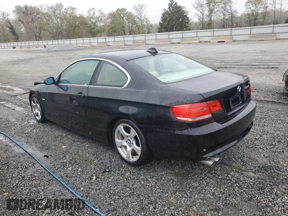 2008 BMW 3 Series 328i with VIN WBAWB33518P133931, listed as a Copart auction lot 51657885 with 187,247 mi miles and Salvage title. Bid and sale history available at DreamBid. Image 2.