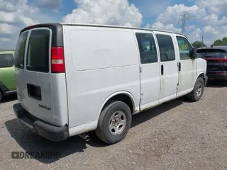 2005 Chevrolet Express Cargo with VIN 1GCFG15X151253802, listed as a IAAI auction lot 42618397 with 212,370 mi miles and . Bid and sale history available at DreamBid. Image 4.