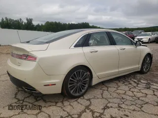 2014 Lincoln MKZ Hybrid with VIN 3LN6L2LU4ER808818, listed as a Copart auction lot 57411395 with 95,775 mi miles and Salvage title. Bid and sale history available at DreamBid. Image 3.