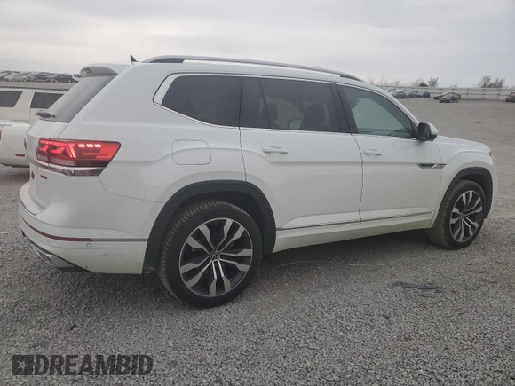 2021 Volkswagen Atlas SEL Premium R-Line с VIN 1V2FR2CA0MC561253, выставлен на аукционе Copart как лот 51237035 с пробегом 52 229 миль миль и Списание • Salvage title. История ставок и продаж доступна на DreamBid. Изображение 3.