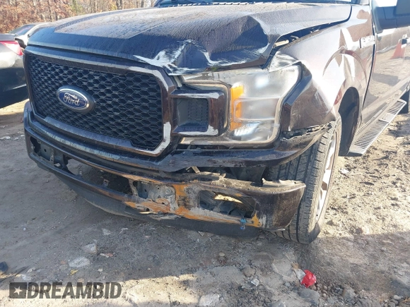 2018 Ford F-150 XL with VIN 1FTEW1C50JFA26307, listed as a IAAI auction lot 41091268 with 129,012 mi miles and . Bid and sale history available at DreamBid. Image 6.