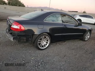 2009 Mercedes-Benz CLK 350 with VIN WDBTJ56H99F269000, listed as a Copart auction lot 80169234 with Not Provided miles and Salvage Title. Bid and sale history available at DreamBid. Image 3.