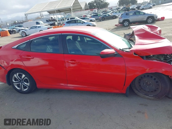 2018 Honda Civic LX with VIN 2HGFC2F58JH542199, listed as a IAAI auction lot 41707383 with 80,698 mi miles and . Bid and sale history available at carsss.com. Image 14.