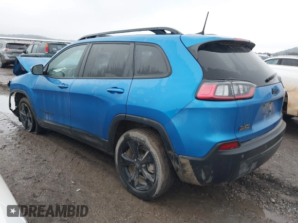 2021 Jeep Cherokee Altitude with VIN 1C4PJLLB8MD112201, listed as a IAAI auction lot 41417826 with 72,885 mi miles. Bid and sale history available at carsss.com. Image 3.