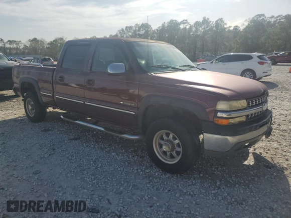 2002 Chevrolet Silverado 1500HD LT with VIN 1GCGC13U42F219263, listed as a Copart auction lot 49107805 with Not Provided miles and Clean Title. Bid and sale history available at DreamBid. Image 4.