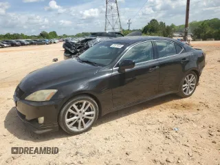 2006 Lexus IS 250 with VIN JTHBK262062006027, listed as a Copart auction lot 52679345 with 232,564 mi miles and Salvage Title. Bid and sale history available at DreamBid. Image 1.