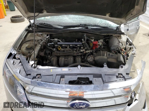 2010 Ford Fusion SE with VIN 3FAHP0HA2AR356436, listed as a Copart auction lot 58396205 with 97,546 mi miles and Salvage title. Bid and sale history available at DreamBid. Image 11.