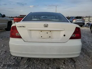 2001 Honda Civic LX with VIN 1HGEM22521L017009, listed as a Copart auction lot 47612075 with 189,844 mi miles and Salvage Title. Bid and sale history available at carsss.com. Image 6.
