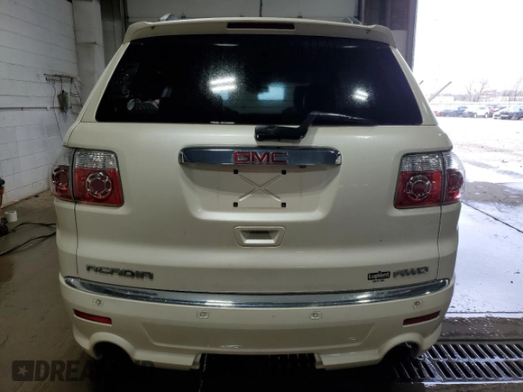2011 GMC Acadia Denali with VIN 1GKKVTED1BJ265907, listed as a Copart auction lot 53172605 with 157,583 mi miles and Clean Title. Bid and sale history available at carsss.com. Image 6.