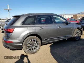 2022 Audi Q7 Premium Plus with VIN WA1LJBF73ND010512, listed as a Copart auction lot 84026954 with 17,385 mi miles and Salvage title. Bid and sale history available at DreamBid. Image 3.