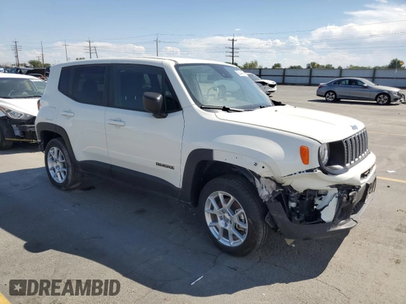 2023 Jeep Renegade Latitude with VIN ZACNJDB12PPP13886, listed as a Copart auction lot 62544405 with 4,669 mi miles and Clean title. Bid and sale history available at DreamBid. Image 4.