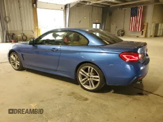 2019 BMW 4 Series 430i xDrive with VIN WBA4Z3C51KEF31360, listed as a Copart auction lot 52500085 with 55,753 mi miles and Salvage title. Bid and sale history available at DreamBid. Image 2.