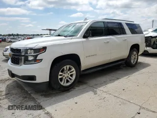 2018 Chevrolet Suburban LT z VIN 1GNSKHKC0JR269404, wystawiony jako Copart lot #58162925 z przebiegiem 142 547 mil mil oraz Szkoda całkowita • Salvage title. Historia ofert i sprzedaży dostępna na DreamBid. Obrazek 1.