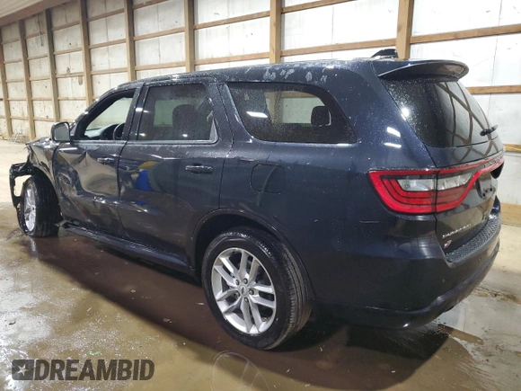 2025 Dodge Durango GT with VIN 1C4RDJDG9SC536553, listed as a Copart auction lot 59480355 with 3,044 mi miles and Clean title. Bid and sale history available at DreamBid. Image 2.