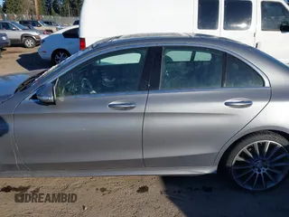 2015 Mercedes-Benz C-Class C 300 with VIN 55SWF4JB2FU076697, listed as a IAAI auction lot 41357468 with 107,027 mi miles. Bid and sale history available at carsss.com. Image 14.