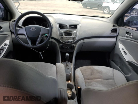 2016 Hyundai Accent SE with VIN KMHCT4AE8GU964561, listed as a Copart auction lot 60882613 with 97,194 mi miles. Bid and sale history available at carsss.com. Image 8.