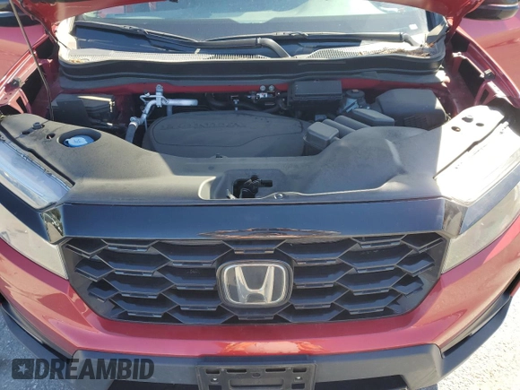 2023 Honda Passport Elite with VIN 5FNYF8H06PB013044, listed as a Copart auction lot 48347315 with 44,250 mi miles and Salvage Title. Bid and sale history available at DreamBid. Image 13.