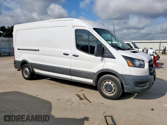 2020 Ford Transit Cargo with VIN 1FTBR1CG2LKB71838, listed as a Copart auction lot 59989875 with 326,938 mi miles and Salvage title. Bid and sale history available at DreamBid. Image 4.