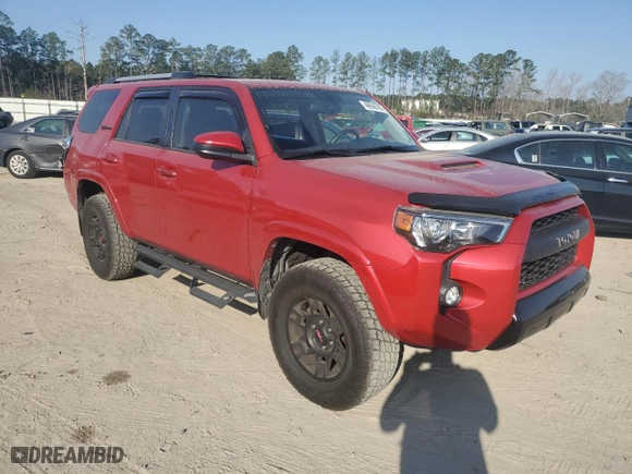 2017 Toyota 4Runner SR5 with VIN JTEBU5JR7H5481169, listed as a Copart auction lot 48656785 with 58,755 mi miles and Non Repairable. Bid and sale history available at carsss.com. Image 4.
