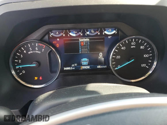 2024 Ford Expedition Max Limited с VIN 1FMJK1K80REA33048, выставлен на аукционе Copart как лот 62294175 с пробегом 34 890 миль миль и Чистый • Clean title. История ставок и продаж доступна на DreamBid. Изображение 9.