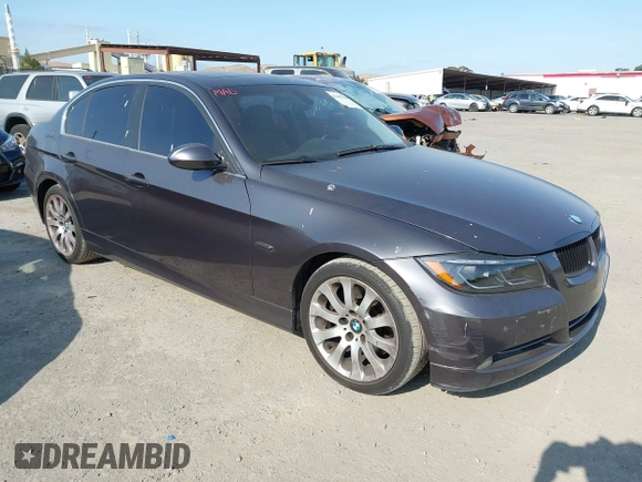2006 BMW 3 Series 330i with VIN WBAVB335X6KR73650, listed as a IAAI auction lot 42407095 with 140,816 mi miles and . Bid and sale history available at DreamBid. Image 1.