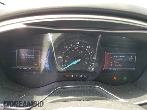 2013 Ford Fusion SE Hybrid z VIN 3FA6P0LU8DR295297, wystawiony jako Copart lot #61830065 z przebiegiem 190 096 mil mil oraz Czysty tytuł • Clean title. Historia ofert i sprzedaży dostępna na DreamBid. Obrazek 9.