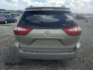 2015 Toyota Sienna LE AAS with VIN 5TDKK3DC8FS582699, listed as a Copart auction lot 56682415 with 195,915 mi miles and Salvage title. Bid and sale history available at DreamBid. Image 6.