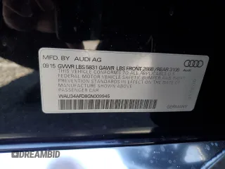 2016 Audi A8 3.0T with VIN WAU34AFD8GN009945, listed as a Copart auction lot 88804115 with 102,341 mi miles and Salvage Title. Bid and sale history available at DreamBid. Image 12.
