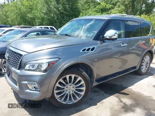 2016 Infiniti QX80 with VIN JN8AZ2NC4G9401117, listed as a IAAI auction lot 42591693 with 141,270 mi miles and . Bid and sale history available at DreamBid. Image 18.