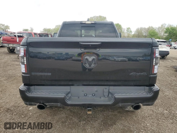 2021 Ram 1500 Big Horn с VIN 1C6SRFMT1MN774182, выставлен на аукционе Copart как лот 54378115 с пробегом 63 627 миль миль и Списание • Salvage title. История ставок и продаж доступна на DreamBid. Изображение 6.