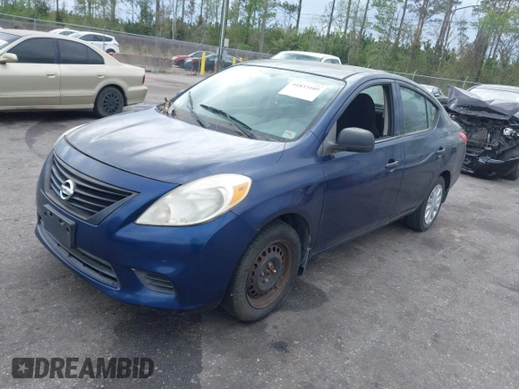 2012 Nissan Versa SL with VIN 3N1CN7AP1CL880042, listed as a IAAI auction lot 41833105 with 82,682 mi miles and . Bid and sale history available at carsss.com. Image 2.