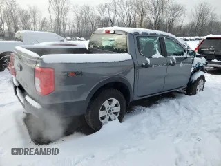2024 Ford Ranger XL with VIN 1FTER4PH1RLE27021, listed as a Copart auction lot 43577965 with 7,685 mi miles and Salvage Title. Bid and sale history available at carsss.com. Image 3.
