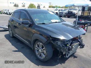 2020 Hyundai Kona Limited with VIN KM8K33AG7LU058922, listed as a IAAI auction lot 42173849 with 53,914 mi miles and . Bid and sale history available at DreamBid. Image 14.