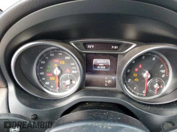 2019 Mercedes-Benz CLA 250 with VIN WDDSJ4GB3KN699141, listed as a Copart auction lot 57616553 with 51,325 mi miles and . Bid and sale history available at DreamBid. Image 9.