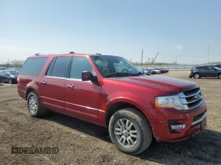 2016 Ford Expedition Max Limited z VIN 1FMJK2AT2GEF20373, wystawiony jako Copart lot #52705175 z przebiegiem 142 151 mil mil oraz Szkoda całkowita • Salvage title. Historia ofert i sprzedaży dostępna na DreamBid. Obrazek 4.