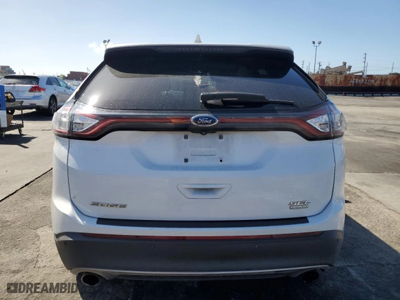 2017 Ford Edge SEL with VIN 2FMPK3J99HBC22534, listed as a Copart auction lot 49739265 with 168,717 mi miles and Salvage Title. Bid and sale history available at carsss.com. Image 6.