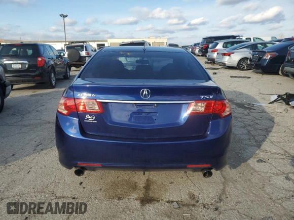 2011 Acura TSX with VIN JH4CU2F61BC005233, listed as a Copart auction lot 80979904 with 152,234 mi miles and Salvage title. Bid and sale history available at DreamBid. Image 6.