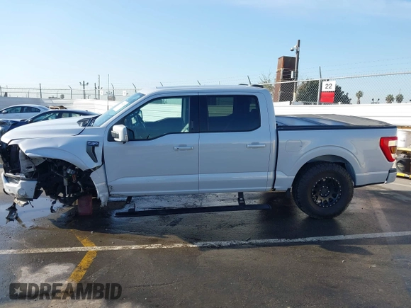 2021 Ford F-150 XL with VIN 1FTFW1E80MKE99289, listed as a IAAI auction lot 41818177 with 32,379 mi miles. Bid and sale history available at carsss.com. Image 14.