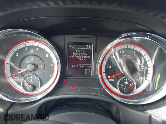 2013 Dodge Durango Crew with VIN 1C4SDHDT2DC679600, listed as a IAAI auction lot 42215737 with 128,499 mi miles and . Bid and sale history available at DreamBid. Image 7.