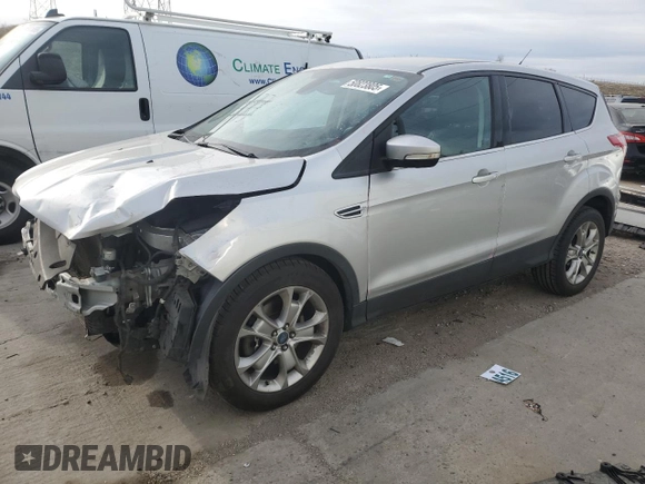 2013 Ford Escape SEL with VIN 1FMCU9H92DUA78976, listed as a Copart auction lot 50823805 with 250,956 mi miles and Salvage Title. Bid and sale history available at DreamBid. Image 1.