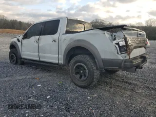 2017 Ford F-150 Raptor with VIN 1FTFW1RG1HFA51188, listed as a Copart auction lot 86782974 with 131,185 mi miles and Salvage Title. Bid and sale history available at carsss.com. Image 2.