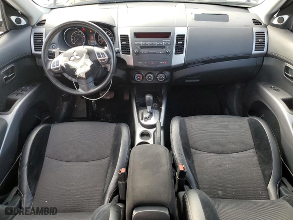 2012 Mitsubishi Outlander SE with VIN JA4AS3AW2CU017182, listed as a Copart auction lot 89184215 with 99,571 mi miles and Salvage Title. Bid and sale history available at carsss.com. Image 8.