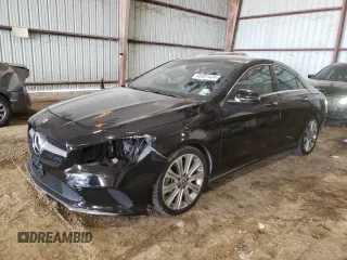2018 Mercedes-Benz CLA 250 with VIN WDDSJ4EB3JN665735, listed as a Copart auction lot 45881434 with 46,598 mi miles and . Bid and sale history available at DreamBid. Image 1.