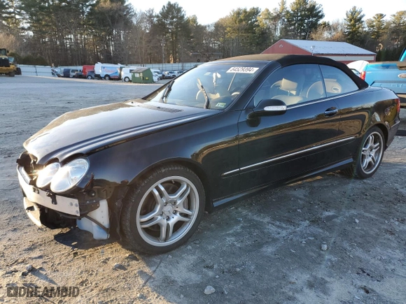 2008 Mercedes-Benz CLK-Class 5.5L with VIN WDBTK72F78T094517, listed as a Copart auction lot 84529394 with 78,530 mi miles and Clean Title. Bid and sale history available at carsss.com. Image 1.