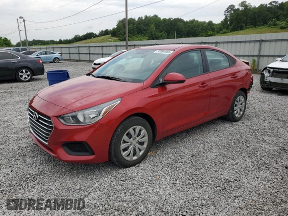 2022 Hyundai Accent SE z VIN 3KPC24A61NE181917, wystawiony jako Copart lot #57094065 z przebiegiem 33 222 mil mil oraz Szkoda całkowita • Salvage title. Historia ofert i sprzedaży dostępna na DreamBid. Obrazek 1.