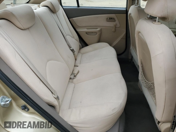2009 Kia Rio LX with VIN KNADE223496549097, listed as a Copart auction lot 54375975 with 140,882 mi miles and Salvage Title. Bid and sale history available at DreamBid. Image 10.