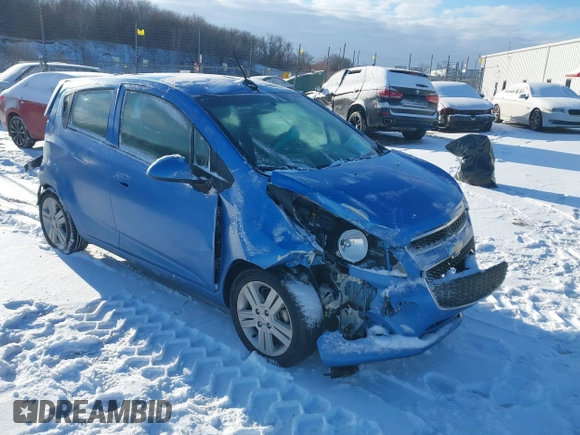 2015 Chevrolet Spark LS with VIN KL8CB6S91FC765434, listed as a IAAI auction lot 41400278 with 80,993 mi miles and . Bid and sale history available at DreamBid. Image 1.