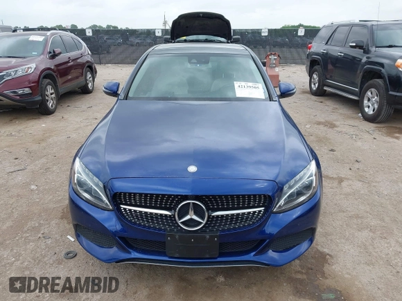 2017 Mercedes-Benz C 300 with VIN 55SWF4JB0HU202316, listed as a IAAI auction lot 42139505 with 88,514 mi miles and . Bid and sale history available at DreamBid. Image 12.