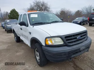 2003 Ford F-150 XL with VIN 2FTRX18W03CB12800, listed as a IAAI auction lot 41897027 with 1 mi miles. Bid and sale history available at carsss.com. Image 1.