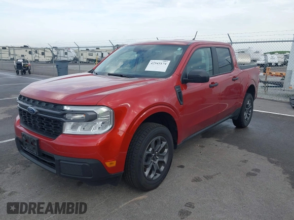 2024 Ford Maverick XLT с VIN 3FTTW8H34RRA00377, выставлен на аукционе IAAI как лот 42543174 с пробегом 5 443 миль миль и . История ставок и продаж доступна на DreamBid. Изображение 23.